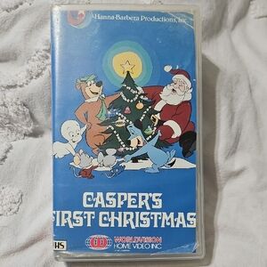 Caspers First Christmas Rare Vintage VHS Hannah-Barbera Productions